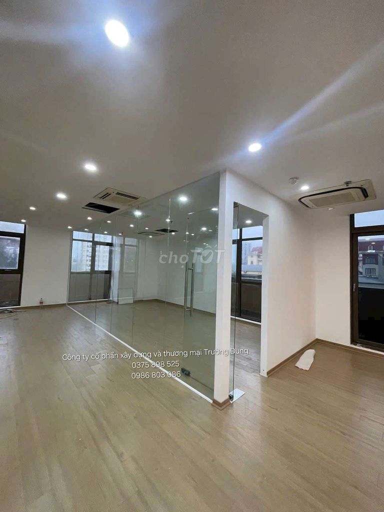 Vách kính cường lực. Mua bán Nội thất, đồ gia dụng khác tại Huyện Hoài Đức Hà Nội được đăng bởi CTY Nhôm Kính Trường Dung hình 1