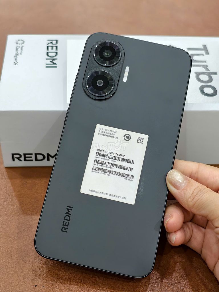 Xiaomi redmi turbo 4 Pro bản nội địa 12-256gb Đen. Mua bán Điện thoại tại Quận Đống Đa Hà Nội được đăng bởi Hn Store hình 1