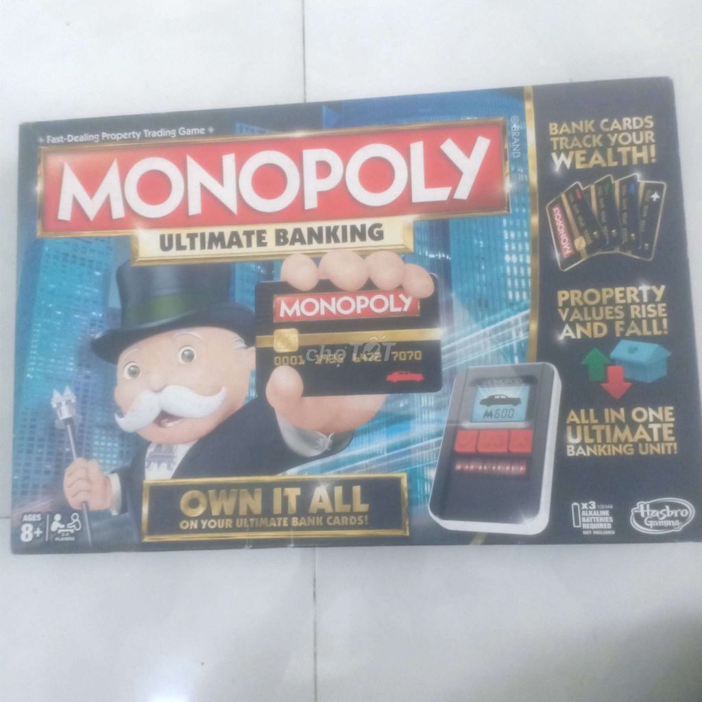 Đồ chơi trí tuệ cờ tỉ phú ngân hàng Monopoly