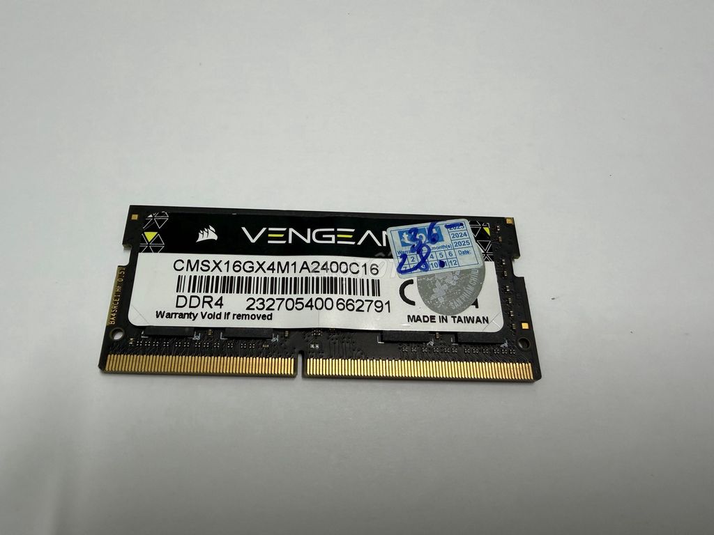 Thanh lý RAM Laptop Corsair Vengeance DDR4 16GB. Mua bán Linh kiện (RAM, Card...) tại Quận Bình Tân Tp Hồ Chí Minh được đăng bởi Nguyễn Thị Hoàng Vy hình 1