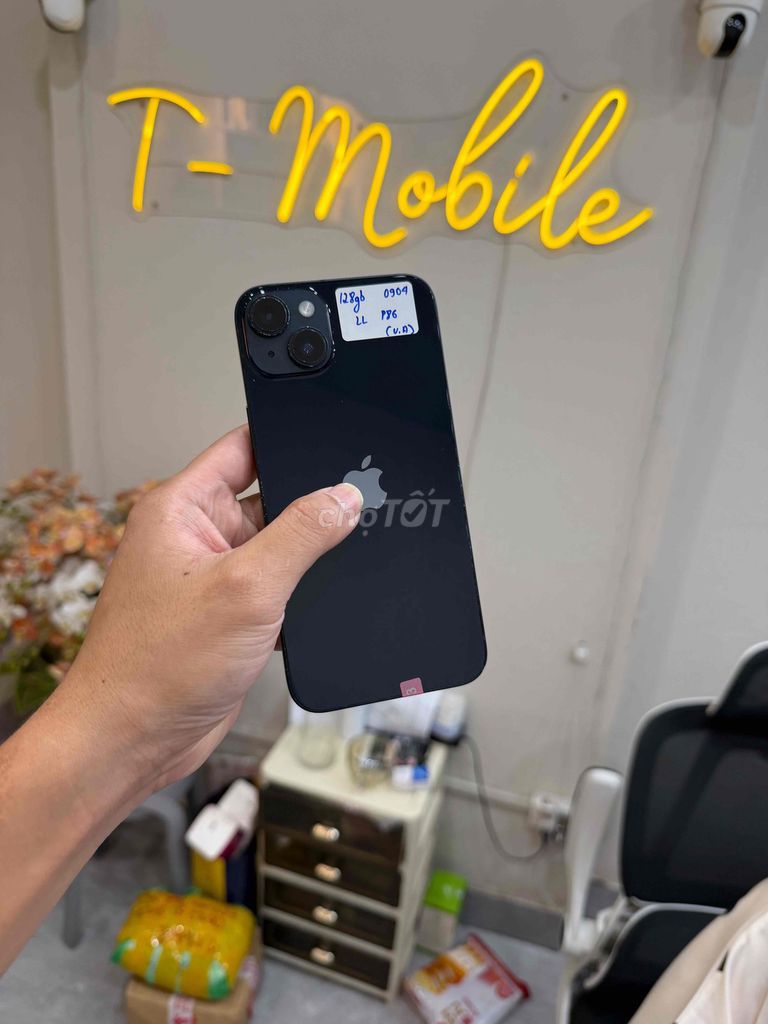 14 Plus 128Gb Quốc Tế zin full đen. Mua bán Điện thoại tại Quận Thanh Xuân Hà Nội được đăng bởi Ngô Tráng T Mobile hình 1
