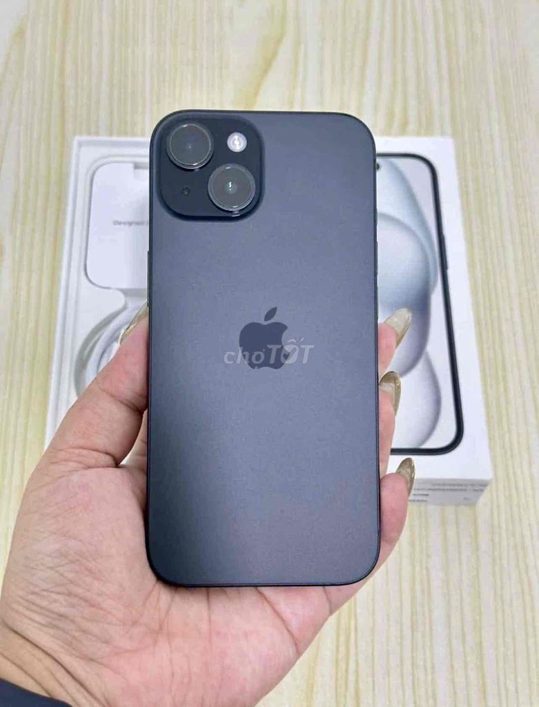 iPhone 15 128GB Đen FULLBOX 99% BH APPLE 02/2025. Mua bán Điện thoại tại Quận 10 Tp Hồ Chí Minh được đăng bởi iStockHCM hình 1