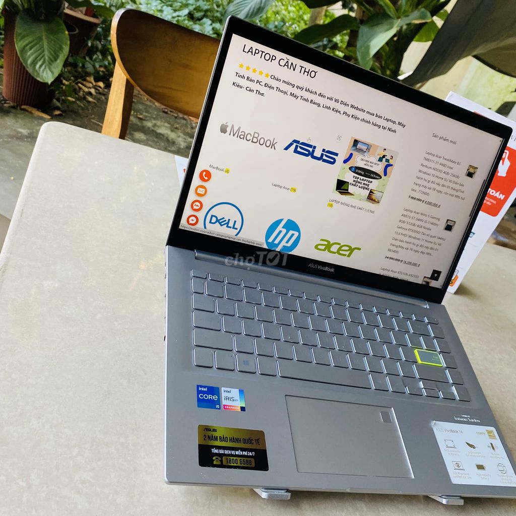 Asus Vivobook 14 A415EA i5-1135G7-8G-512G-Full Box. Mua bán Laptop tại Quận Ninh Kiều Cần Thơ được đăng bởi Võ Diện hình 2