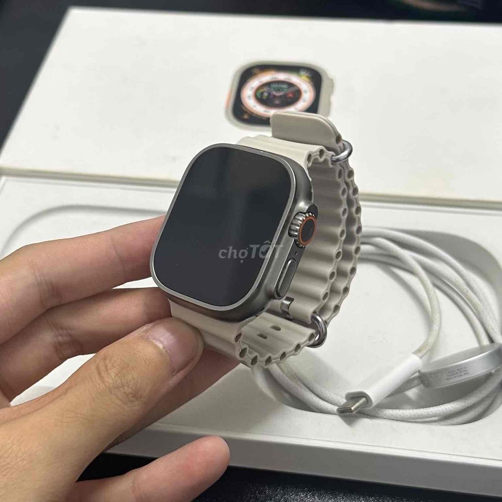 Apple Watch Ultra 49mm Xám Titanium Esim 94%. Mua bán Thiết bị đeo thông minh tại Huyện Nhà Bè Tp Hồ Chí Minh được đăng bởi Nguyễn Hữu Thắng hình 1