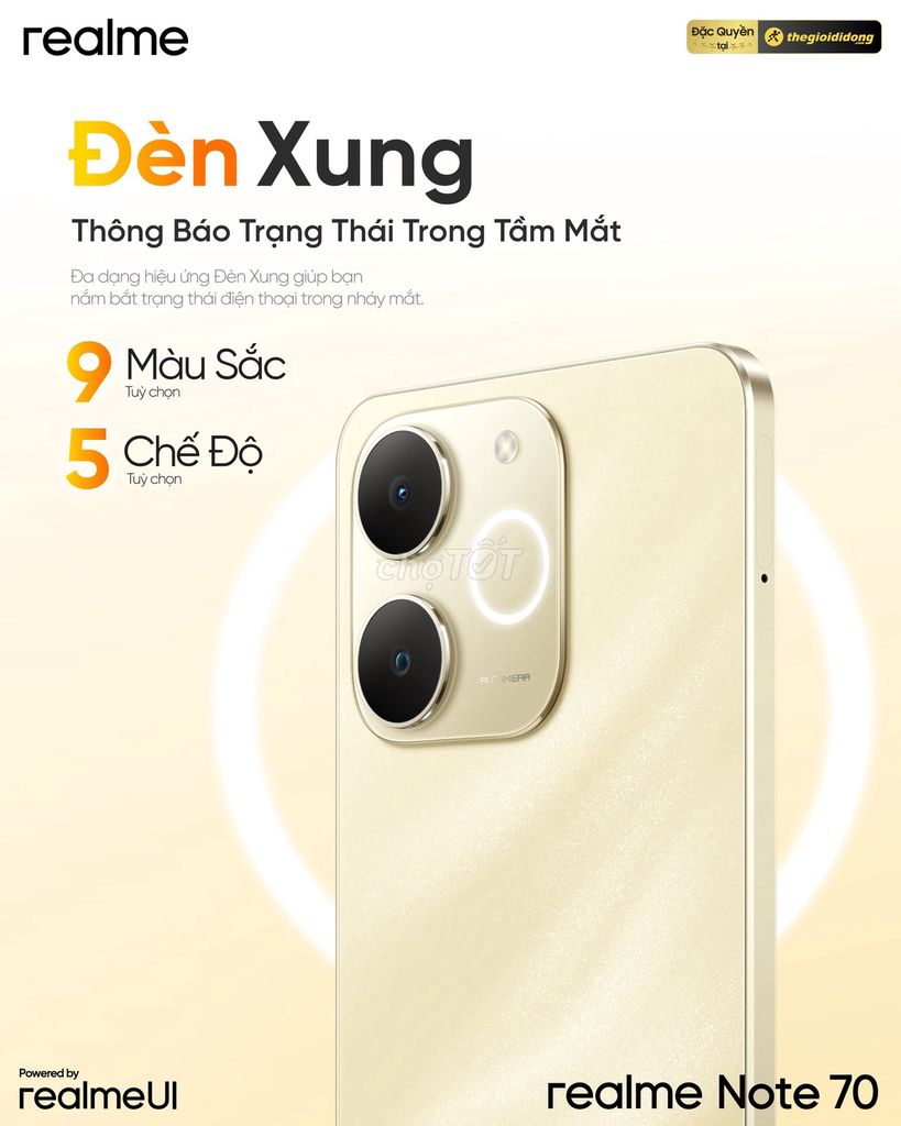 realme Note 70 128GB ✓New Fullbox ✓Chính hãng VN. Mua bán Điện thoại tại Quận Tân Phú Tp Hồ Chí Minh được đăng bởi Di Động Mỹ hình 1