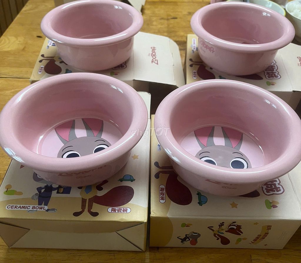 Pass bát sứ Disney Sứ Hồng Cảnh Sát Thỏ. Mua bán Mẹ và bé tại Quận Thanh Xuân Hà Nội được đăng bởi Lưu Phúc Đạt hình 1