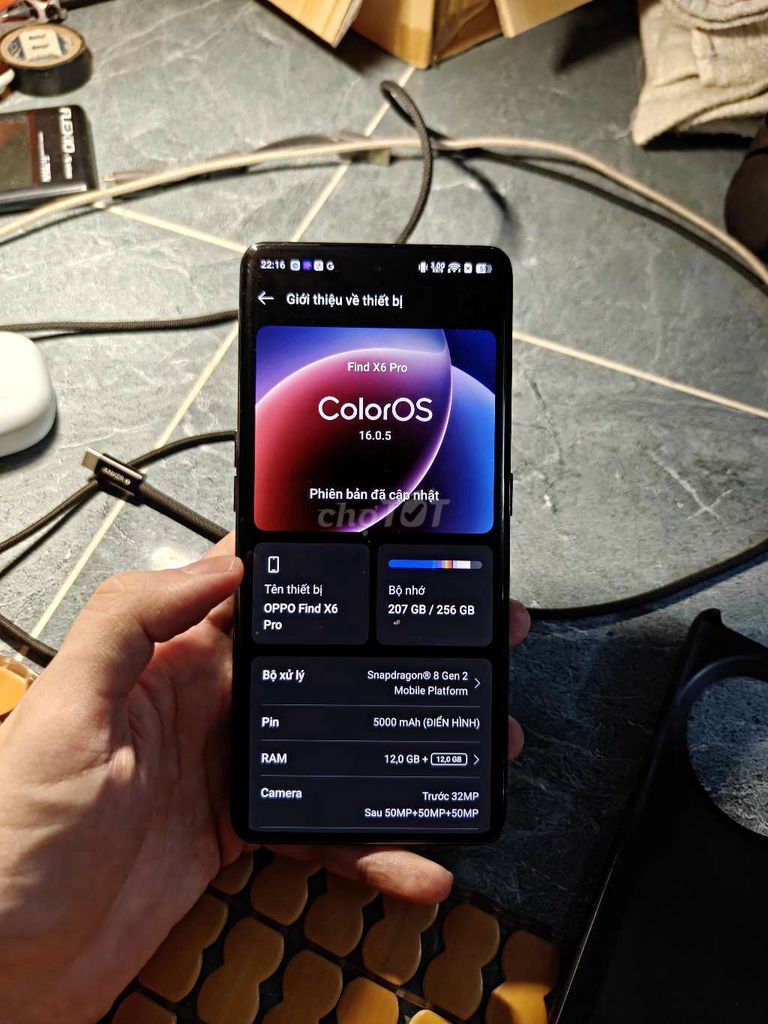OPPO Find X6 Pro 12GB/256GB Đen. Mua bán Điện thoại tại Quận 5 Tp Hồ Chí Minh được đăng bởi Nguyên hình 1