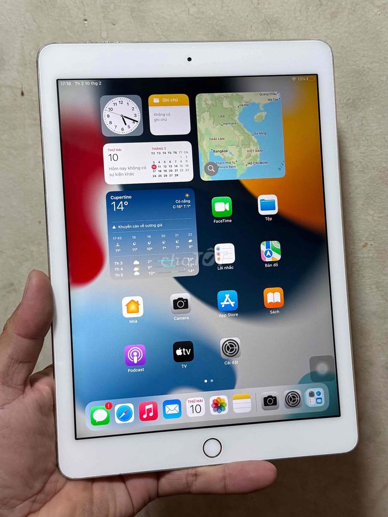 ipad Air 2 64g bản wifi (giá 1900k)