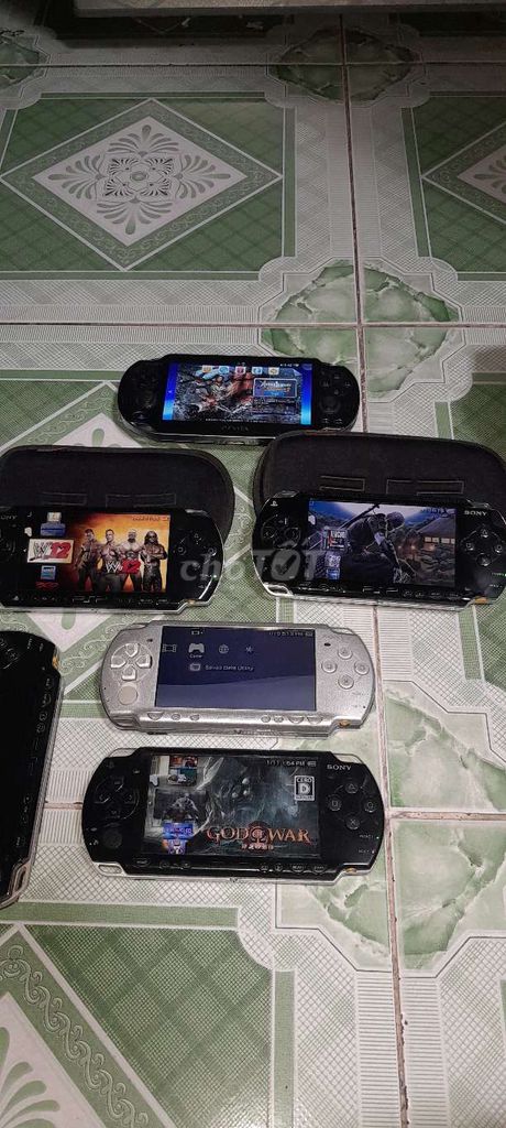 Ps vita 1000 hácfu thė 32g zin và psp 1k2k3k hácfu