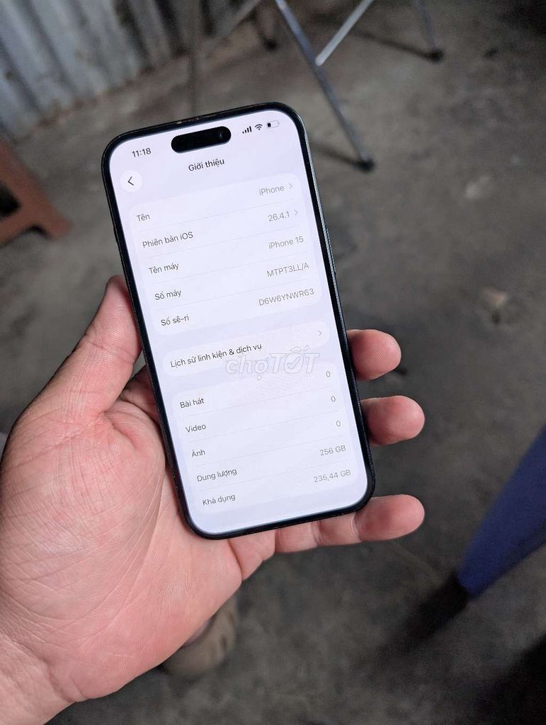 iPhone 15 256GB Đen. Mua bán Điện thoại tại Quận Cầu Giấy Hà Nội được đăng bởi Phạm ngọc Hiếu hình 1