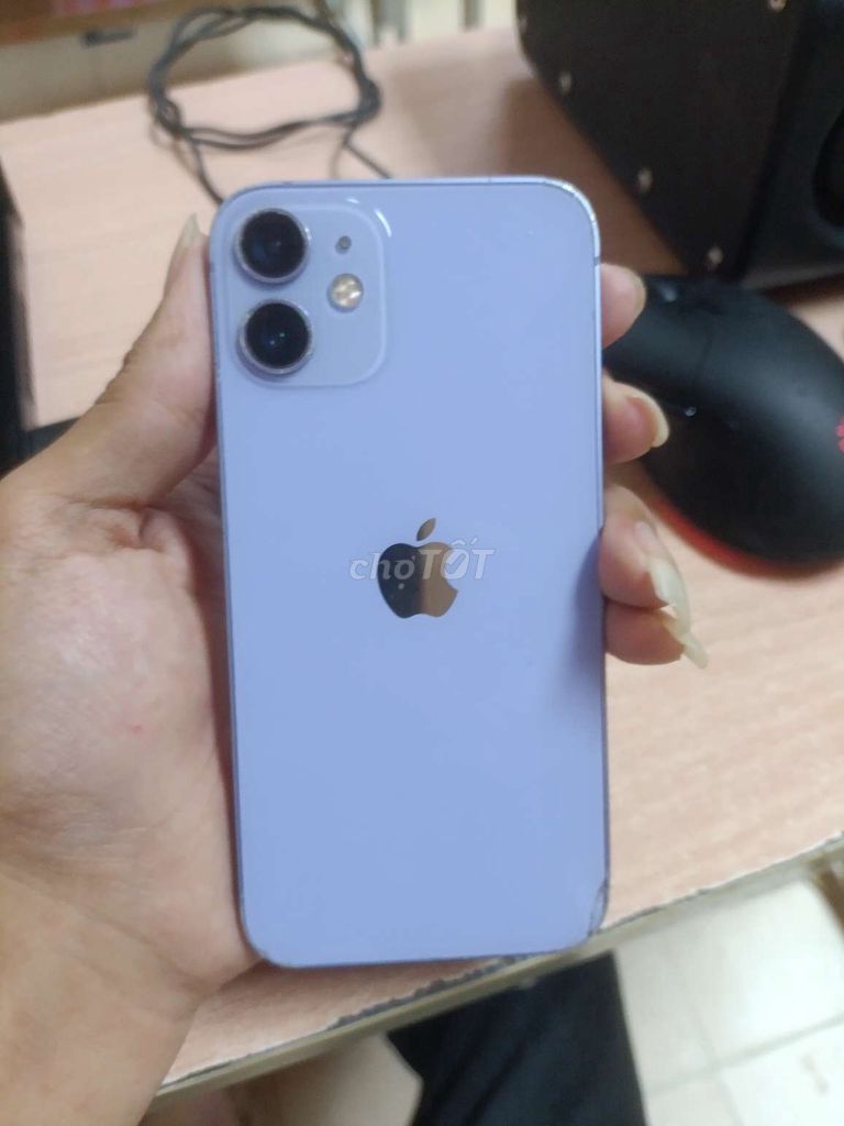 Apple iPhone 12 mini 64GB Tím Đã sử dụng. Mua bán Điện thoại tại Quận Nam Từ Liêm Hà Nội được đăng bởi Tên chưa cung cấp hình 1