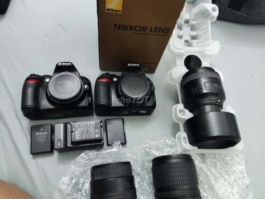 Hết mớ 2 Body d3100 + lens 85 F1.8G fullbox+.... Mua bán Máy ảnh, Máy quay tại Huyện Hóc Môn Tp Hồ Chí Minh được đăng bởi Nguyễn Bá  hình 1