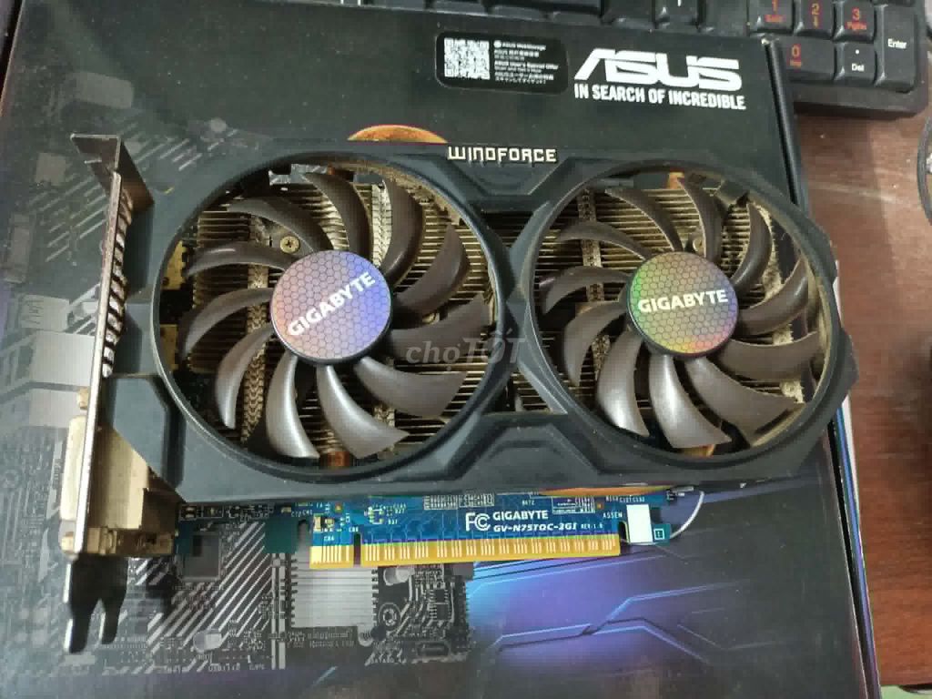 Card đồ họa Gigabyte 750Ti 2GB Đã sử dụng. Mua bán Linh kiện (RAM, Card...) tại Huyện Duy Xuyên Quảng Nam được đăng bởi đông hình 1