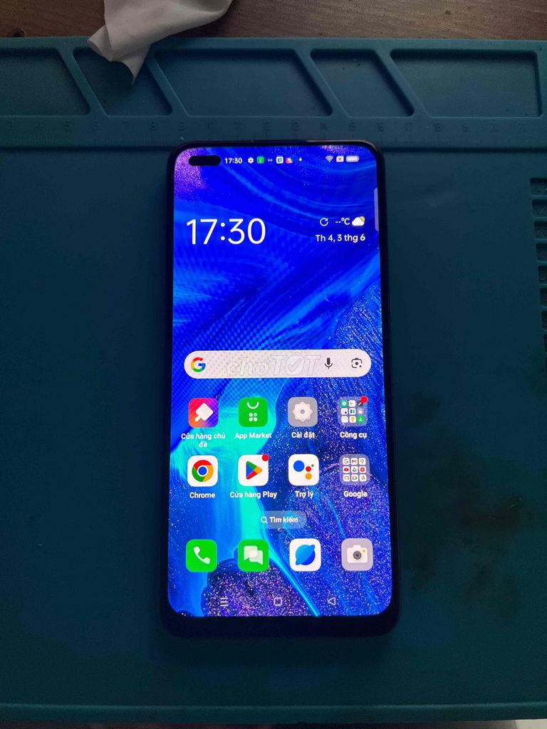 Oppo Reno 4 8GB/128GB Xám xanh. Mua bán Điện thoại tại Quận Bình Tân Tp Hồ Chí Minh được đăng bởi quách  hình 1