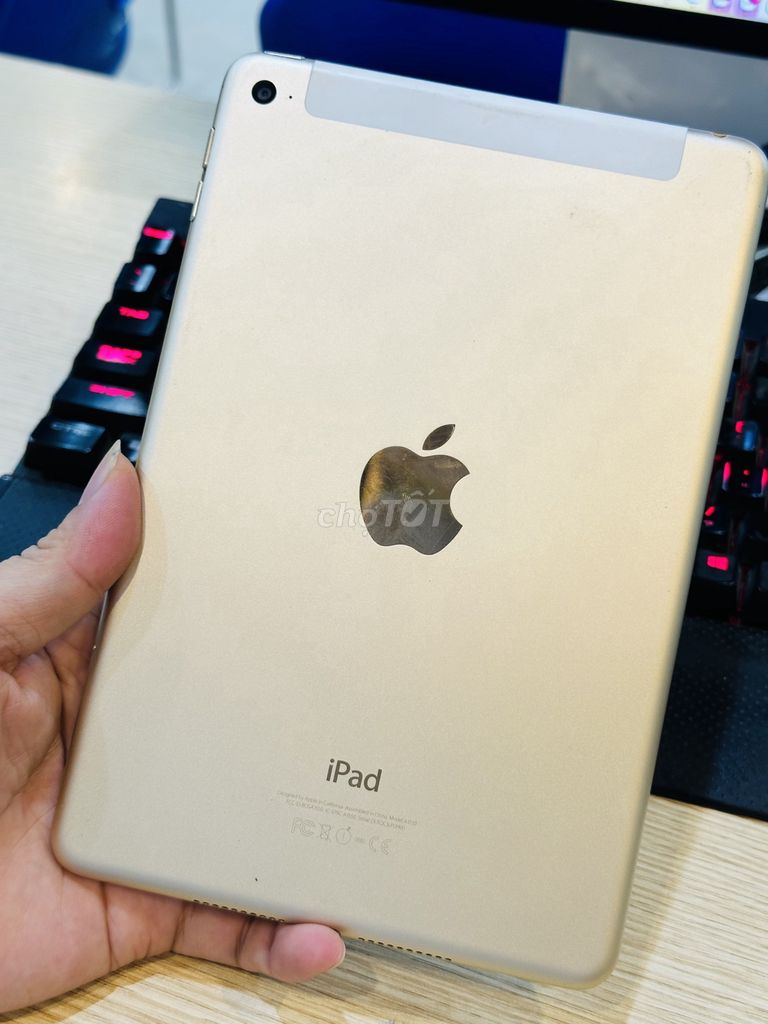 IPAD MINI 4 16GB 4G+WIFI THANH LÝ GIÁ SIÊU RẺ CHO