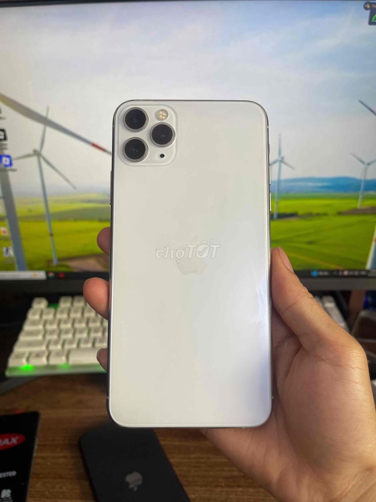iPhone 11 Pro Max 256GB Trắng Zin All, Full cn. Mua bán Điện thoại tại Quận Lê Chân Hải Phòng được đăng bởi Huy Tưởng Mobile hình 1