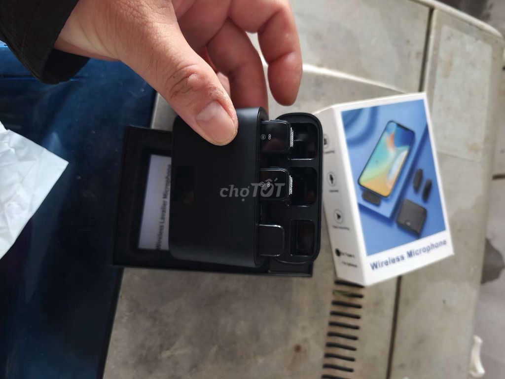 Micro thu âm không dây M31 Đen. Mua bán Tivi, Âm thanh tại Huyện Phụng Hiệp Hậu Giang được đăng bởi Hổ Giữa Đại Dương hình 1
