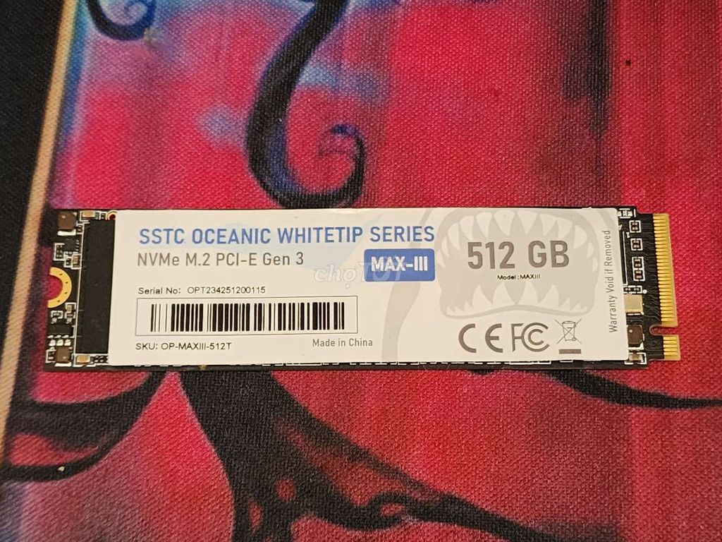 SSD M.2 Nvme SSTC 512Gb, BH T1/2029.