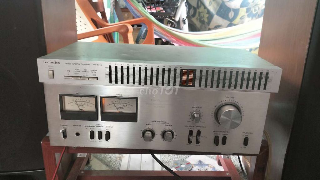 Amply su - 7300 và lọc technics 8045