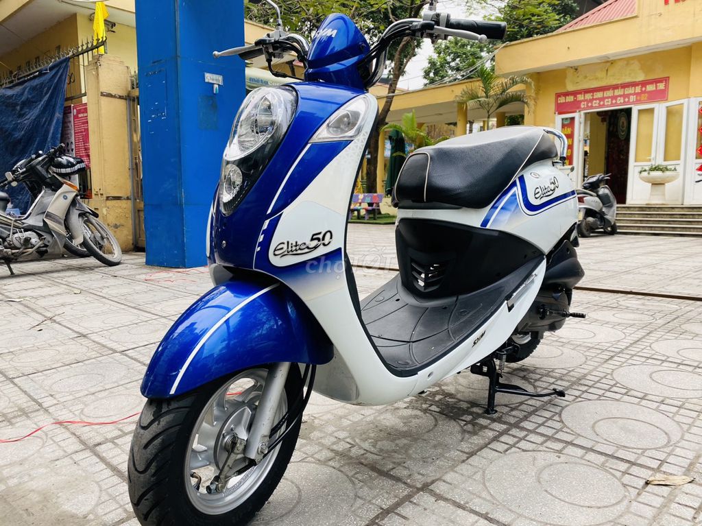 SYM ELITTE 50CC XE KHÔNG CẦN BẰNG LÁI. Mua bán Xe máy tại Quận Nam Từ Liêm Hà Nội được đăng bởi TÙNG LÂM hình 1