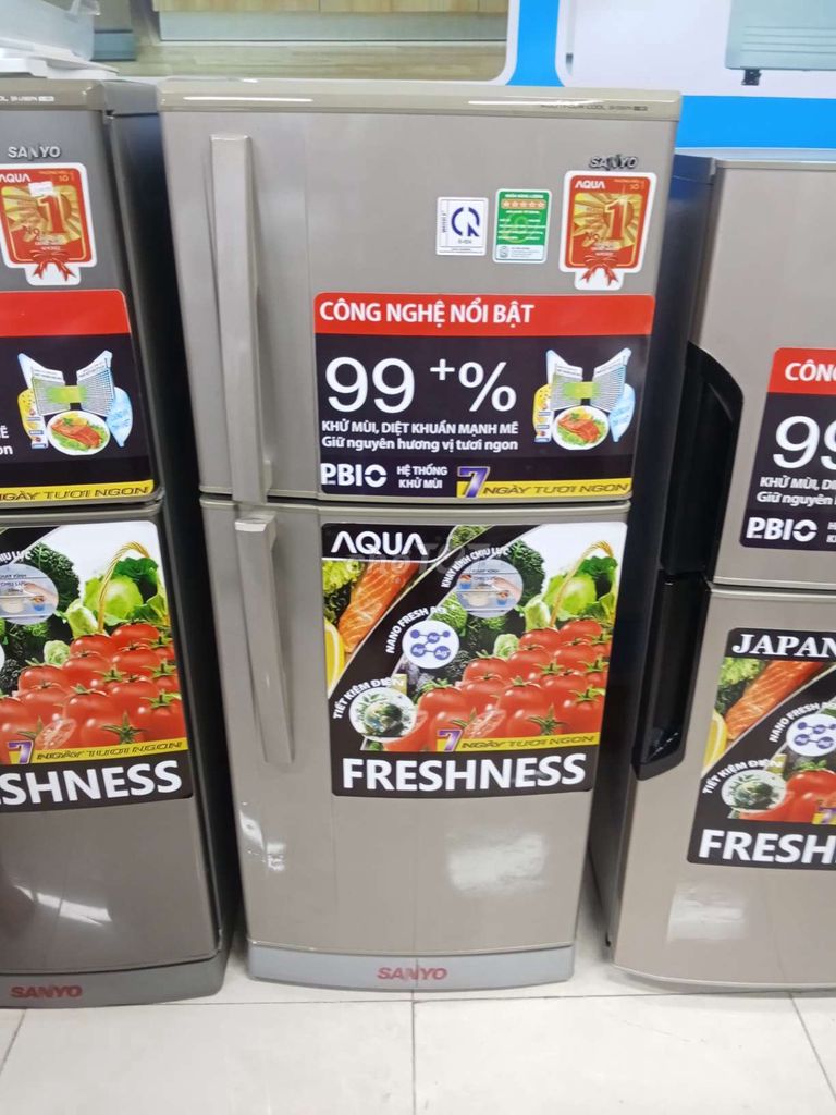 Tủ lạnh Sanyo 180 lít . Mua bán Tủ lạnh tại Huyện Long Thành Đồng Nai được đăng bởi Điện Máy Thanh Lý hình 1