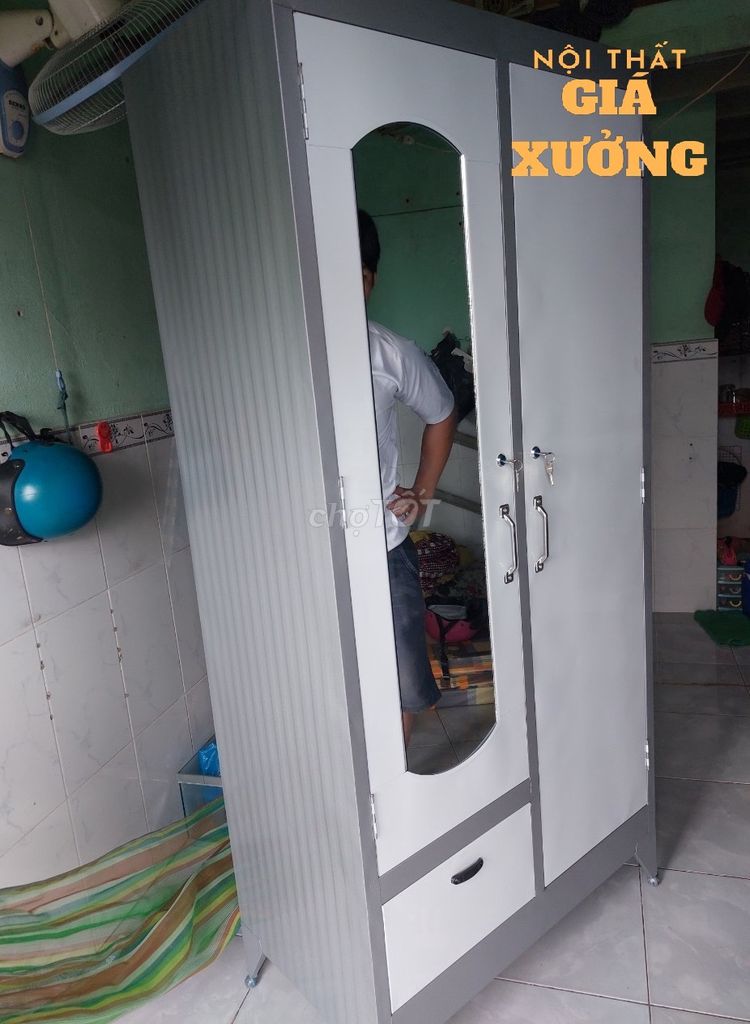 Tủ sắt hình thật tủ đựng đồ giá rẻ ạ. Mua bán Tủ, kệ gia đình tại Thành phố Thuận An Bình Dương được đăng bởi Nội thất giá xưởng TL hình 1