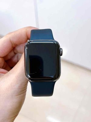 apple watch s6-40mm thép đen phụ kiện zin pin 100