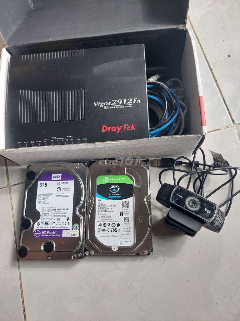 Ổ cứng HDD 2 cây + wifi + camera . Mua bán Linh kiện (RAM, Card...) tại Quận 7 Tp Hồ Chí Minh được đăng bởi Mua và Bán Vui Vẻ hình 1