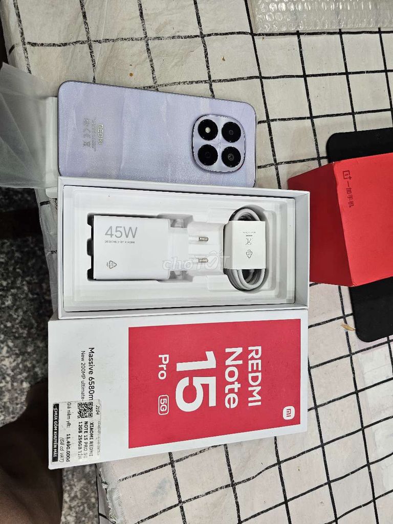 Xiaomi Redmi Note 15 Pro 5G 12/256 FULBOX MỚI 100%. Mua bán Điện thoại tại Quận Tân Phú Tp Hồ Chí Minh được đăng bởi Ngô Minh Mobile  hình 1