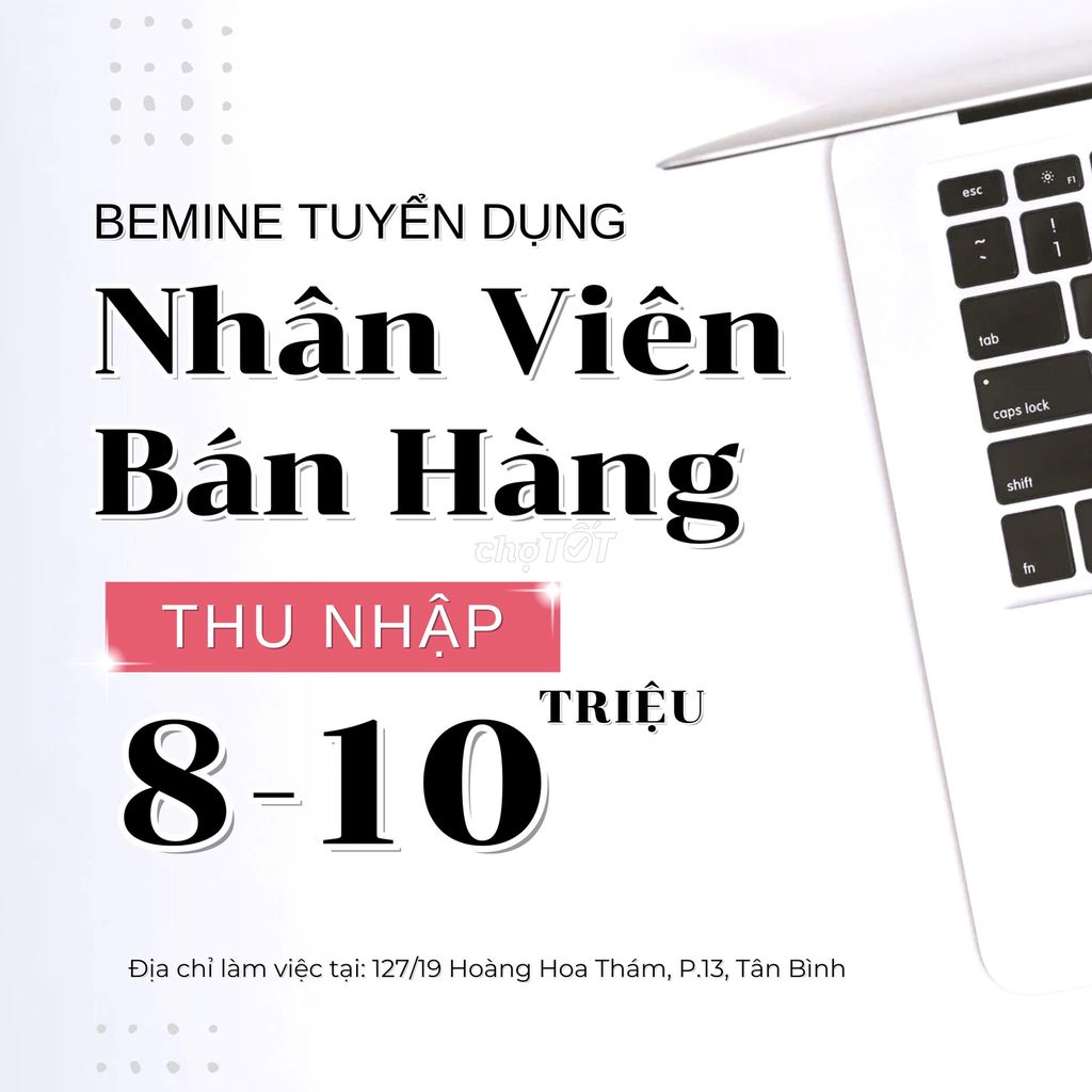 TUYỂN NHÂN VIÊN NỮ BÁN HÀNG