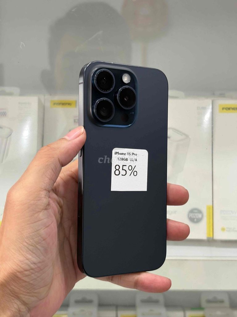 Apple iPhone 15 Pro 128GB Đen 85%. Mua bán Điện thoại tại Huyện Lấp Vò Đồng Tháp được đăng bởi Trần Toàn hình 1