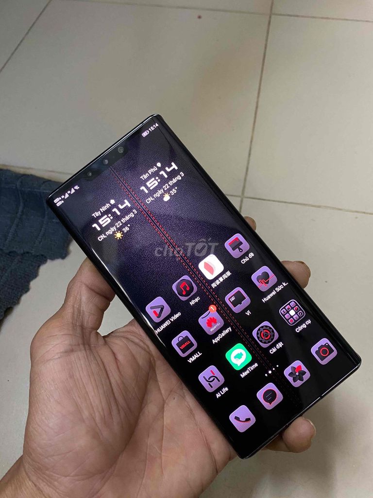 Huawei Mate 30 Porsche Design 256GB Đen. Mua bán Điện thoại tại Huyện Hòa Thành Tây Ninh được đăng bởi khánh Đơn hình 1
