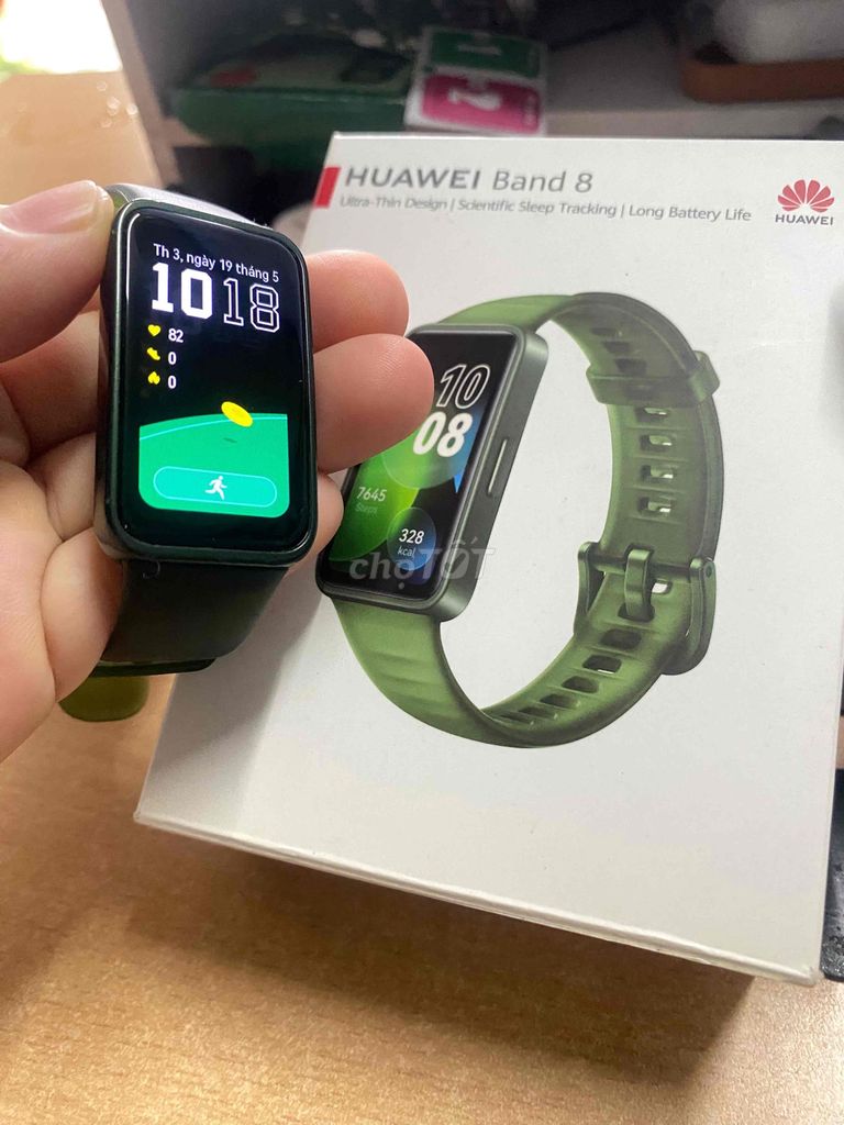 Huawei Band 8 Xanh lá pin trâu. Mua bán Thiết bị đeo thông minh tại Quận Bình Tân Tp Hồ Chí Minh được đăng bởi Hường hình 1