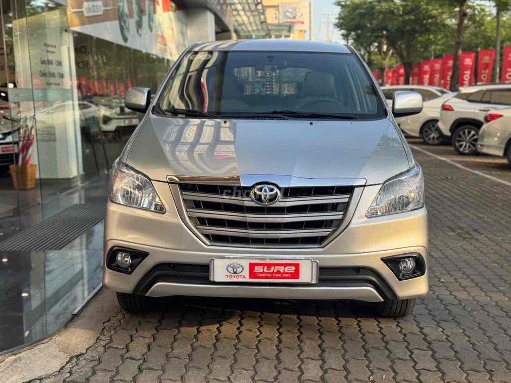 Toyota Innova 2015 2.0E - bảo hành Toyota. Mua bán Ô tô tại Quận Cái Răng Cần Thơ được đăng bởi TOYOTA SURE CẦN THƠ XE QUA SỬ DỤNG CHÍNH HÃNG hình 1