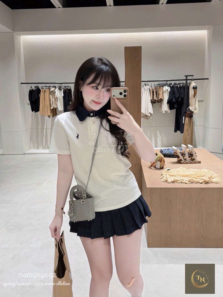 Áo polo nữ Cotton đơn giản. Mua bán Quần áo tại Thành phố Quảng Ngãi Quảng Ngãi được đăng bởi Bích Ngọc Nguyễn Thị hình 1