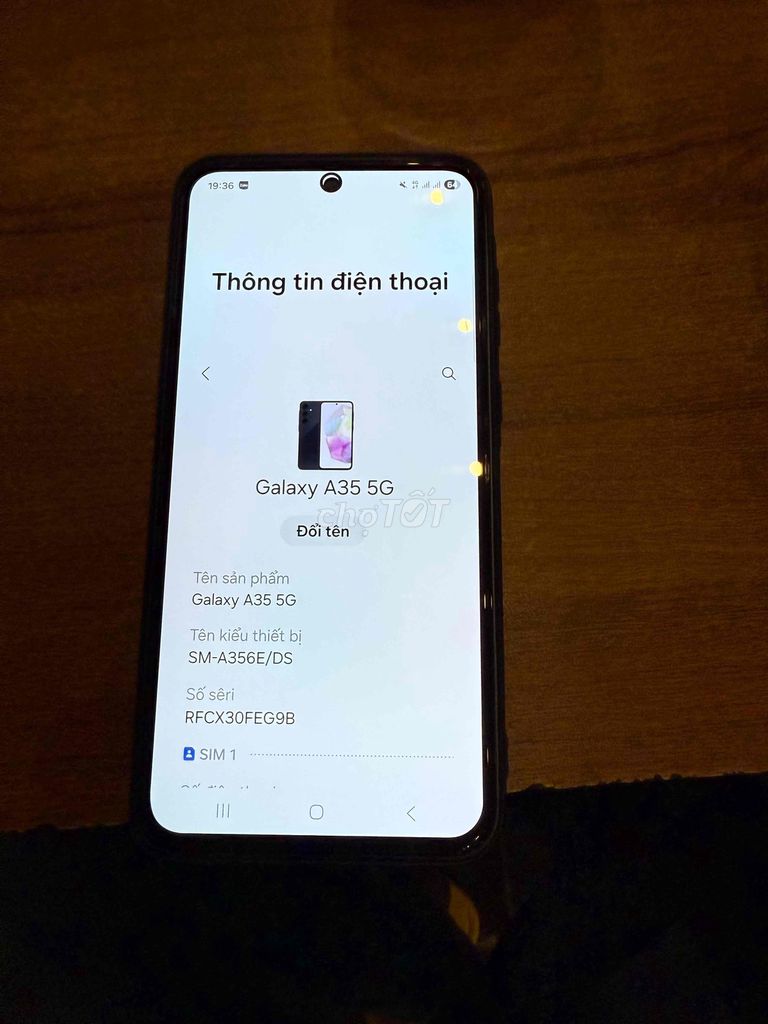 Samsung Galaxy A35 5G 128GB Đen. Mua bán Điện thoại tại Thành phố Bà Rịa Bà Rịa - Vũng Tàu được đăng bởi Phú Nguyễn hình 1