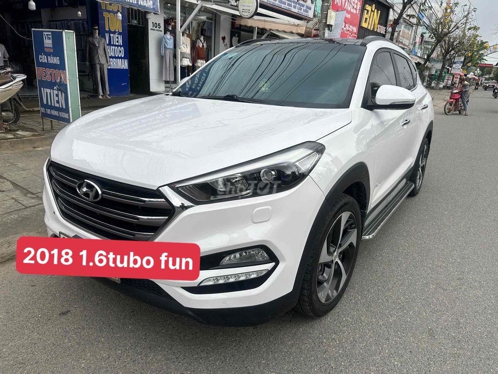 Hyundai Tucson 2018 1.6 Turbo Full Trắng. Mua bán Ô tô tại Quận Liên Chiểu Đà Nẵng được đăng bởi Bo auto xe lướt đà nẵng  hình 6