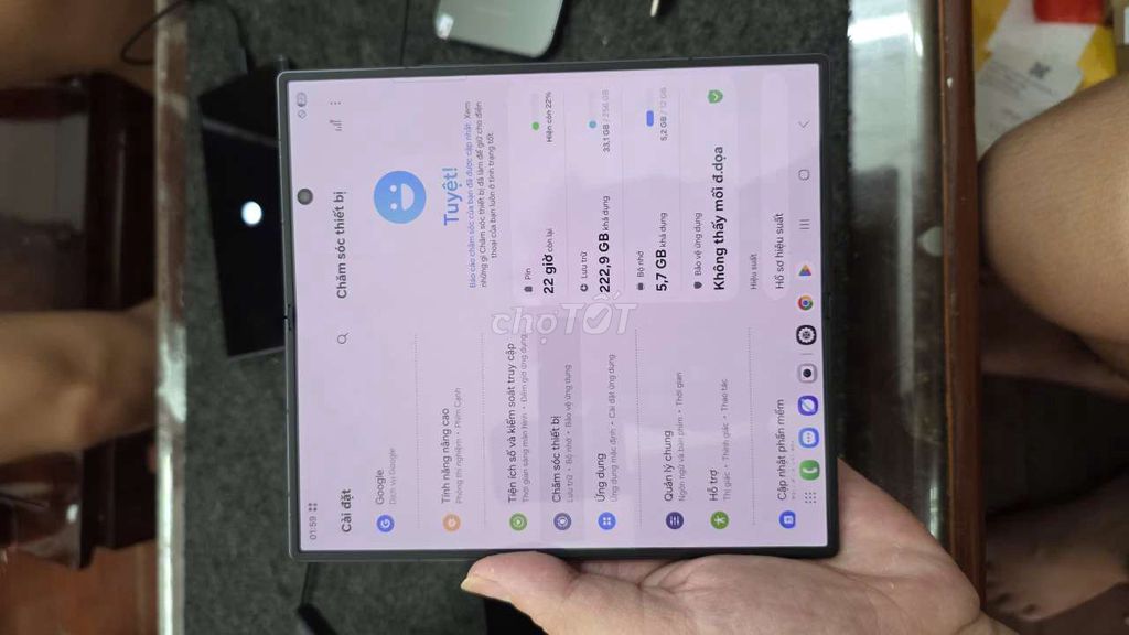 Samsung Galaxy Z Fold7 256GB/512GB Đen. Mua bán Điện thoại tại Quận Thanh Xuân Hà Nội được đăng bởi Shandp thanh xuân hình 1