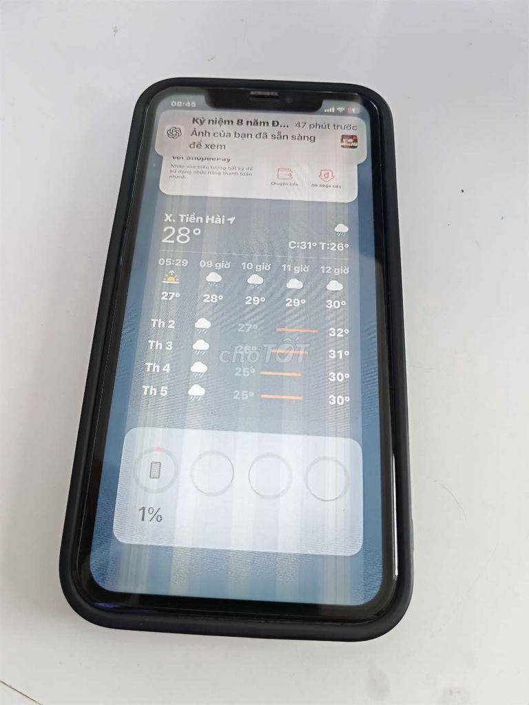 Apple iPhone XR 64GB Trắng Hỏng màn hình. Mua bán Điện thoại tại Huyện Tiền Hải Thái Bình được đăng bởi Bán đồ tốt giá rẻ hình 1