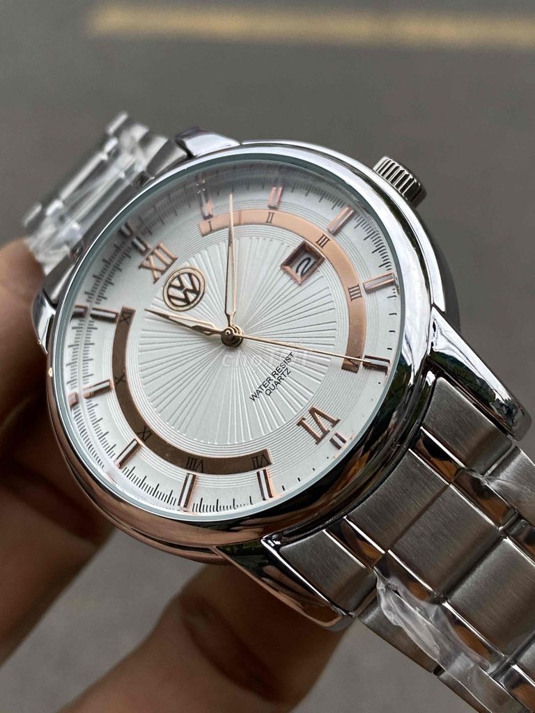 Đồng hồ đeo tay Volkswagen Nam Thép 40mm. Mua bán Đồng hồ tại Thành phố Vũng Tàu Bà Rịa - Vũng Tàu được đăng bởi  Đồng Hồ truyền Nguyễn  hình 4