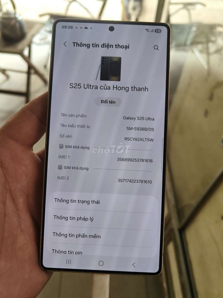 Samsung S25 Ultra 512GB Đen. Mua bán Điện thoại tại Quận 11 Tp Hồ Chí Minh được đăng bởi Cửa Hàng Bảo Trâm hình 1