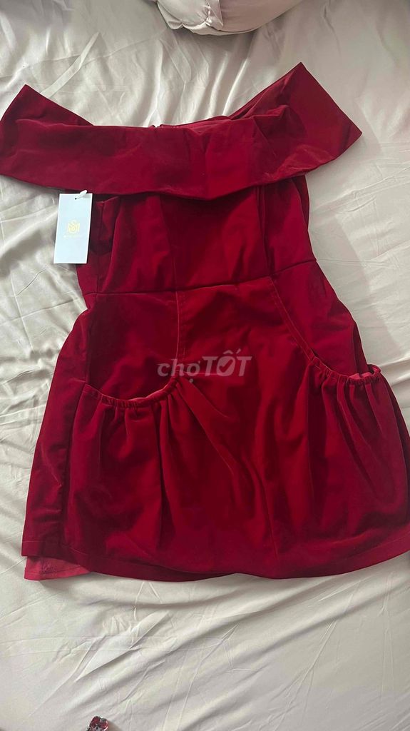 Đầm dự tiệc Nữ Đỏ size L. Mua bán Quần áo tại Thành phố Thủ Đức Tp Hồ Chí Minh được đăng bởi Joco Store hình 1