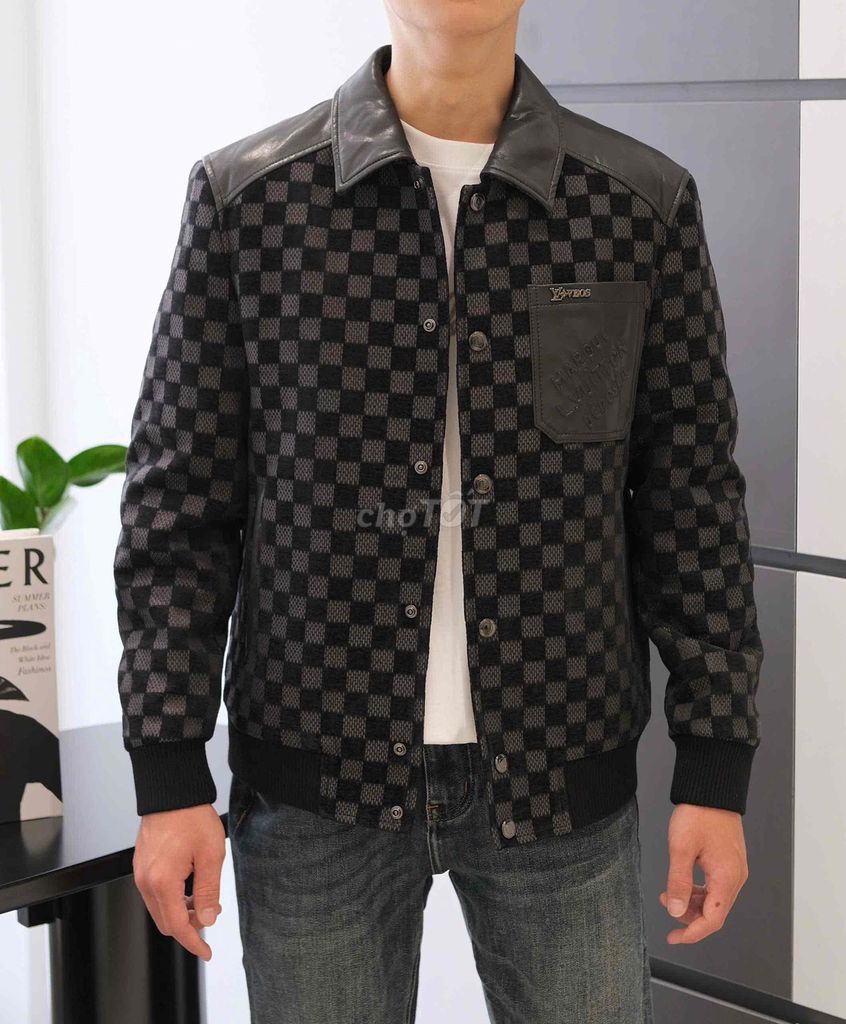 Áo Khoác Dạ Cổ Da LV Cao Cấp. Mua bán Quần áo tại Quận Bình Tân Tp Hồ Chí Minh được đăng bởi Trúc Phương hình 1