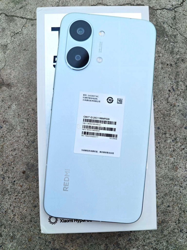 Xiaomi Redmi Turbo 5 Max Demen 9500 Xanh. Mua bán Điện thoại tại Quận Bình Tân Tp Hồ Chí Minh được đăng bởi Anh Rin hình 1