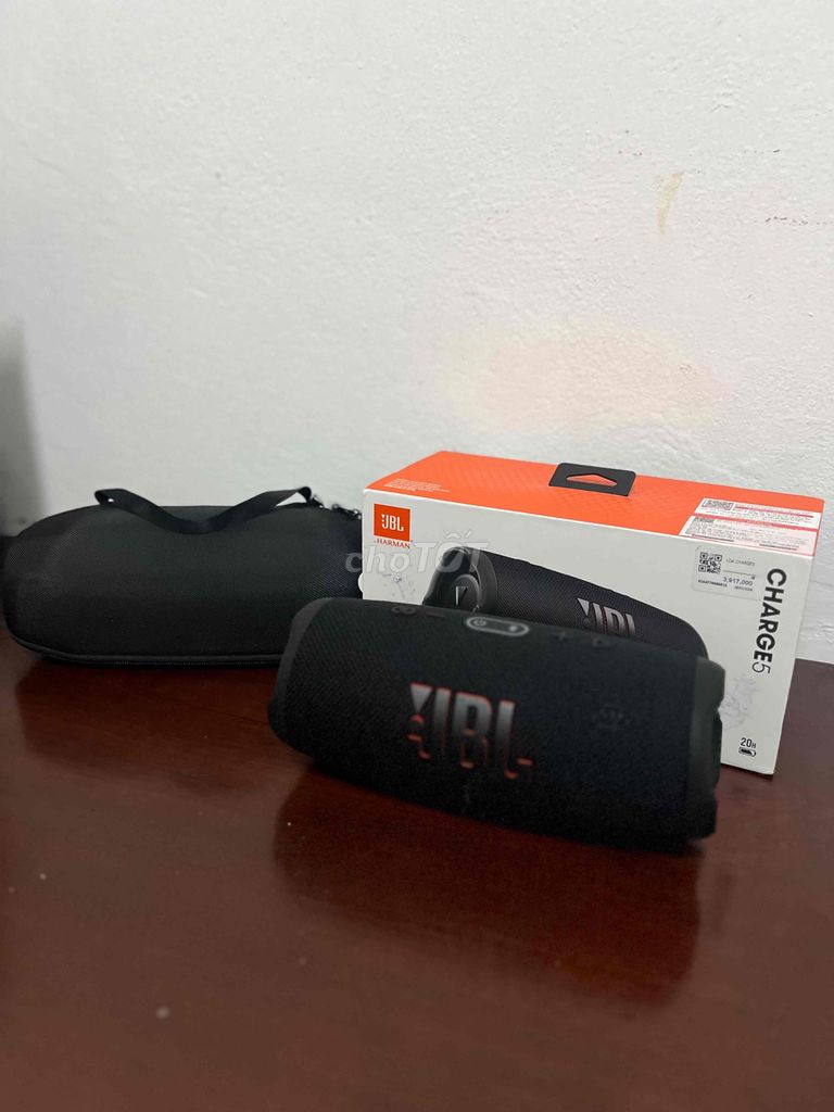 Loa Bluetooth JBL Charge 5 Đen. Mua bán Tivi, Âm thanh tại Quận Bình Thuỷ Cần Thơ được đăng bởi Thiên Duy hình 1
