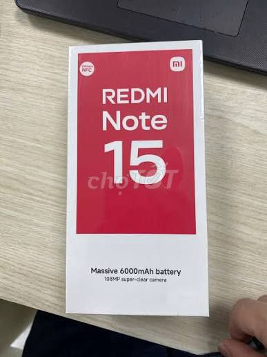 Xiaomi Redmi Note 15 6GB/128GB Nguyên seal. Mua bán Điện thoại tại Quận 7 Tp Hồ Chí Minh được đăng bởi Thiện Đặng Minh hình 1