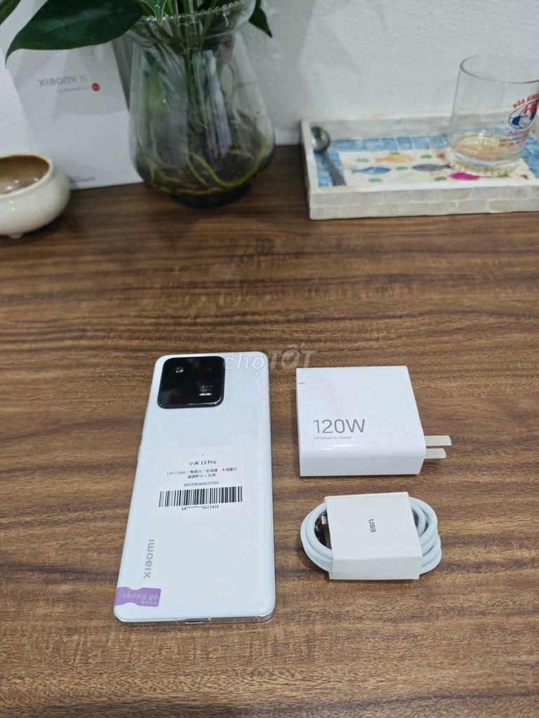 Xiaomi Mi 13 Pro 5G 12/256 Trắng sạc 120w có COD. Mua bán Điện thoại tại Quận Hoàng Mai Hà Nội được đăng bởi Trần Ngọc Hiếu hình 1