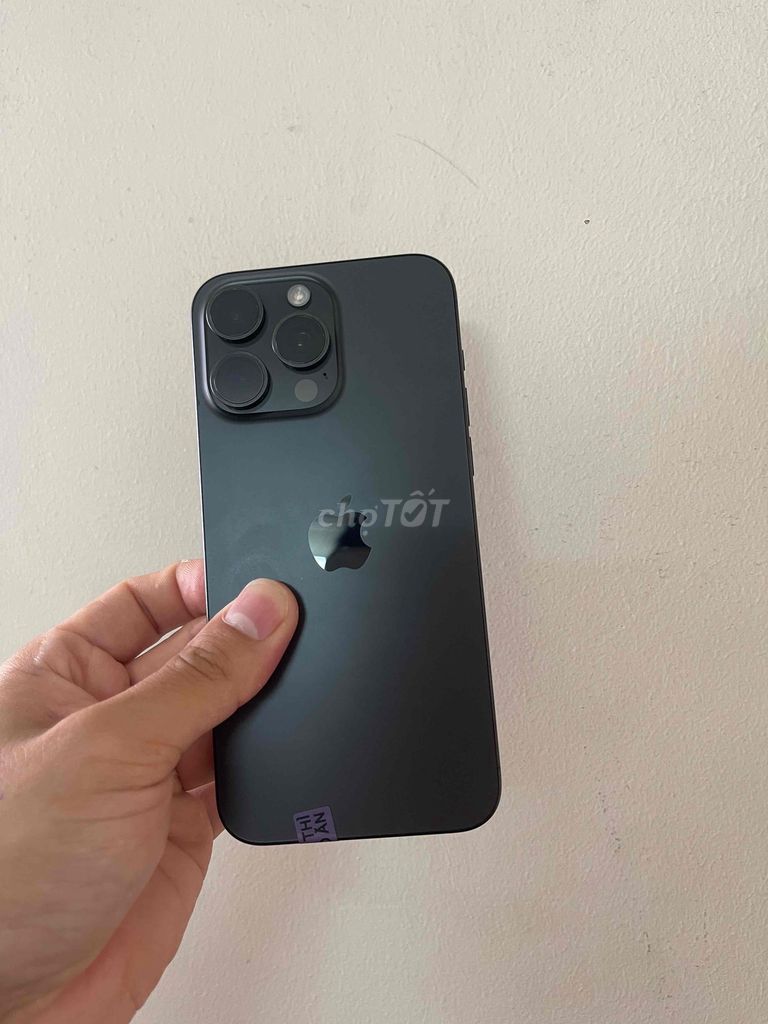 iPhone 15 Pro Max 256GB Đen Đã sử dụng. Mua bán Điện thoại tại Quận Lê Chân Hải Phòng được đăng bởi Nguyễn Minh hình 1