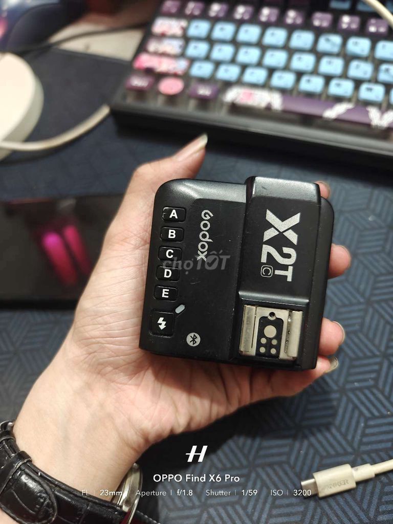 Trigger Godox X2T Đen có fix. Mua bán Máy ảnh, Máy quay tại Thành phố Thuận An Bình Dương được đăng bởi Nhật Quân hình 1