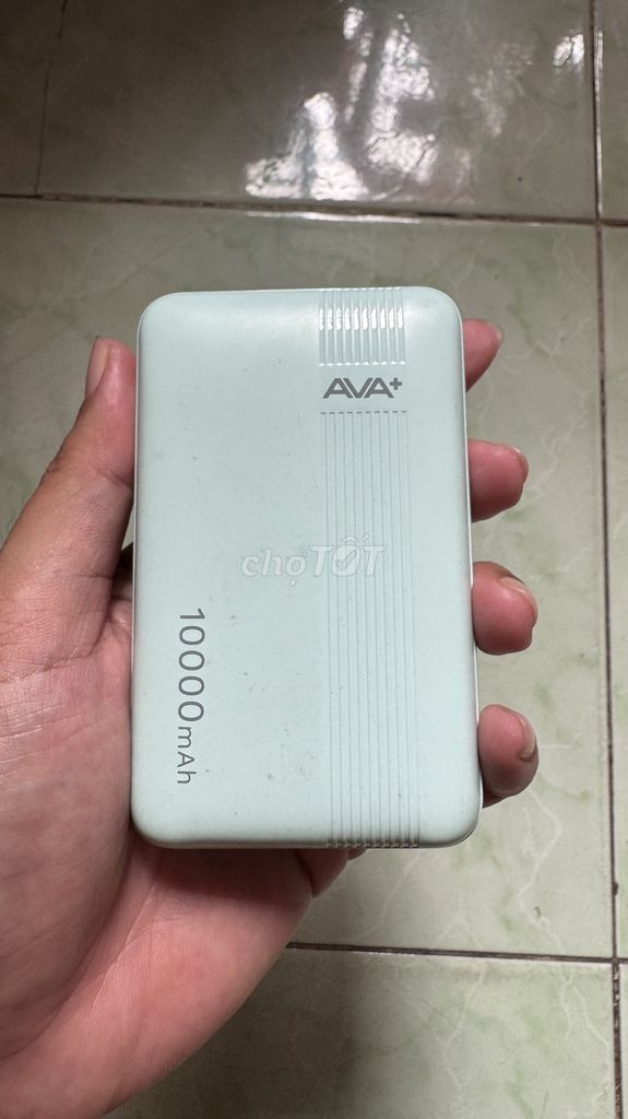Sạc dự phòng AVA+ JS808A 10000mAh nhỏ gọn. Mua bán Phụ kiện (Màn hình, Chuột...) tại Quận Bình Tân Tp Hồ Chí Minh được đăng bởi khánh hình 1